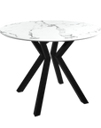 Torelli Lorenzo 110cm Ceramic Look Dining Table