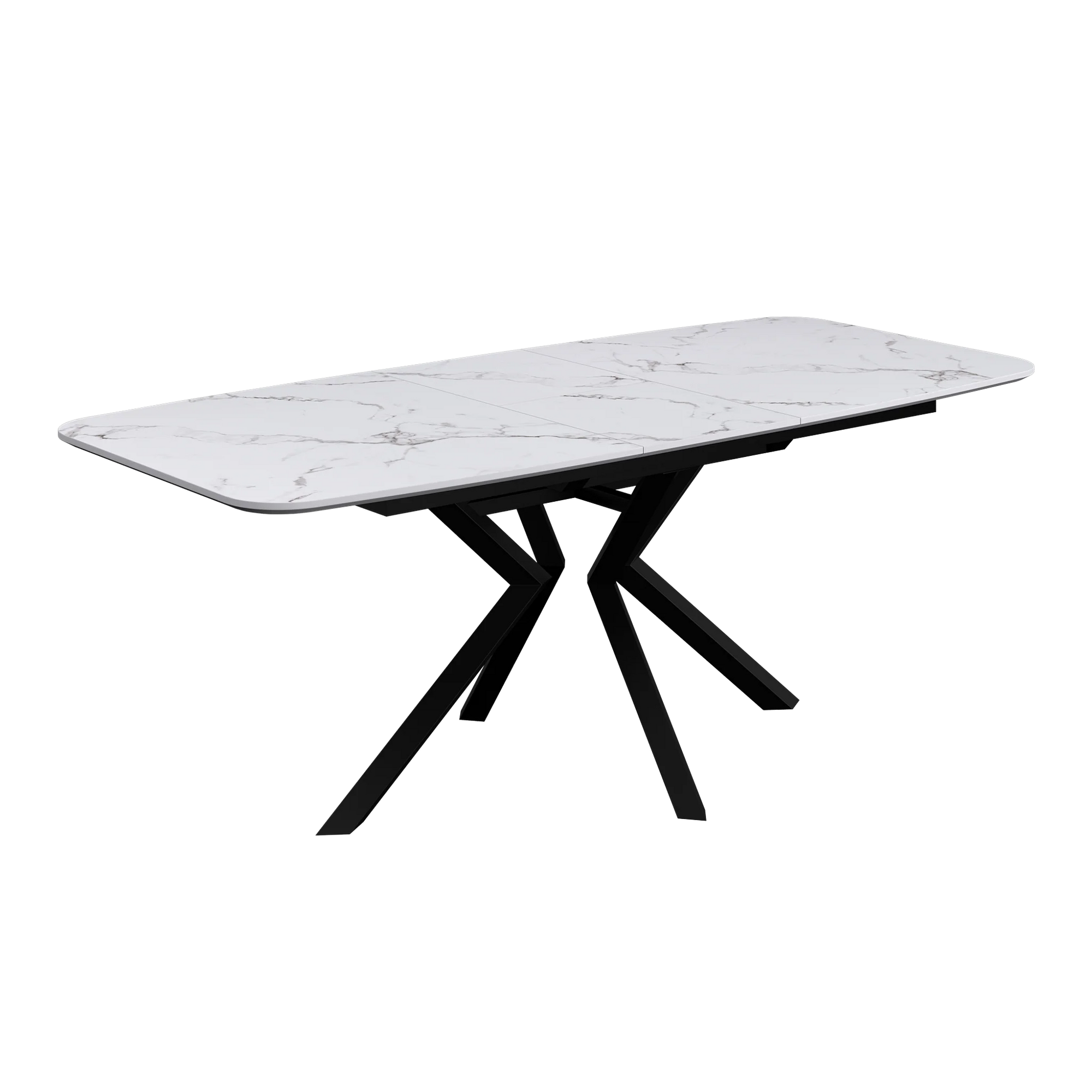 Torelli Lorenzo 160-200cm Extending Ceramic Look Dining Table