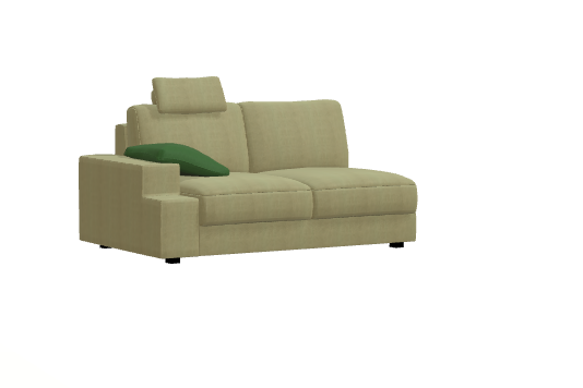 Fama Calessi Fabric Corner Sofa