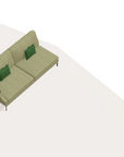 Fama Luxor Fabric Sofa 107cm