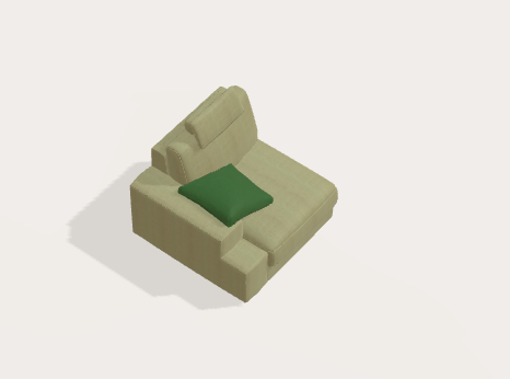 Fama Calessi Fabric Corner Sofa