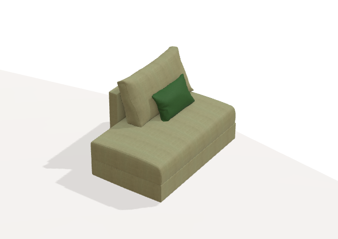 Fama Hector Fabric Sofa ( 105 )