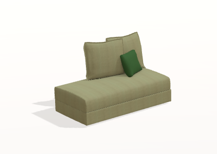 Fama Fedra Sofa and Corner Unit 105 cm