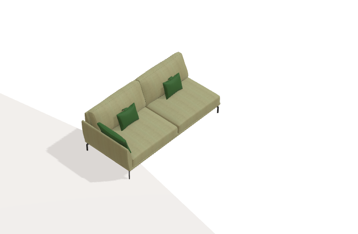 Fama Korinto Fabric Sofa