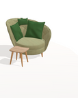 Fama Volta Swivel Armchair