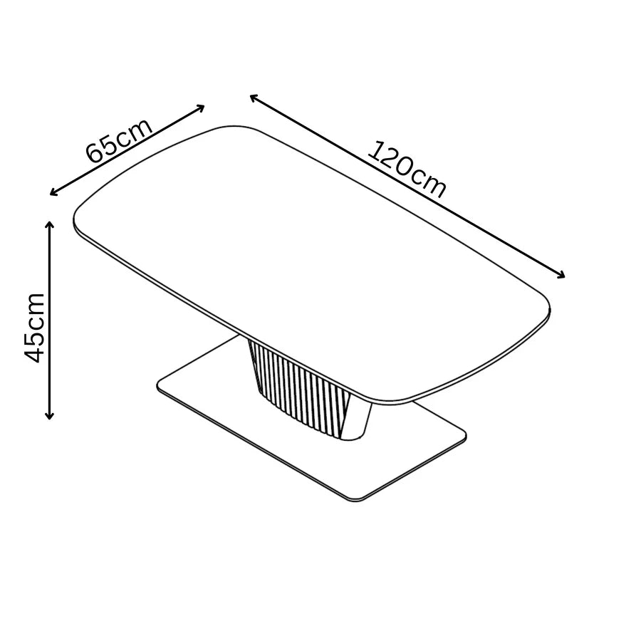 Torelli Castello Ceramic Coffee Table