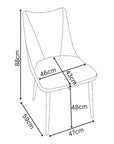 Torelli Zara Fabric Dining Chair