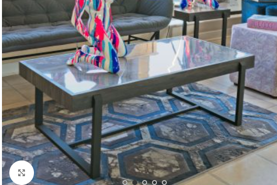 Fellini Home Novara Industrial Coffee Table