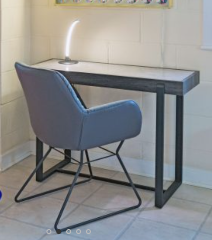 Fellini Home Novara Industrial Console Table