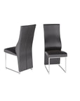 Set of 2 Torelli Remo Leather Dining Chair