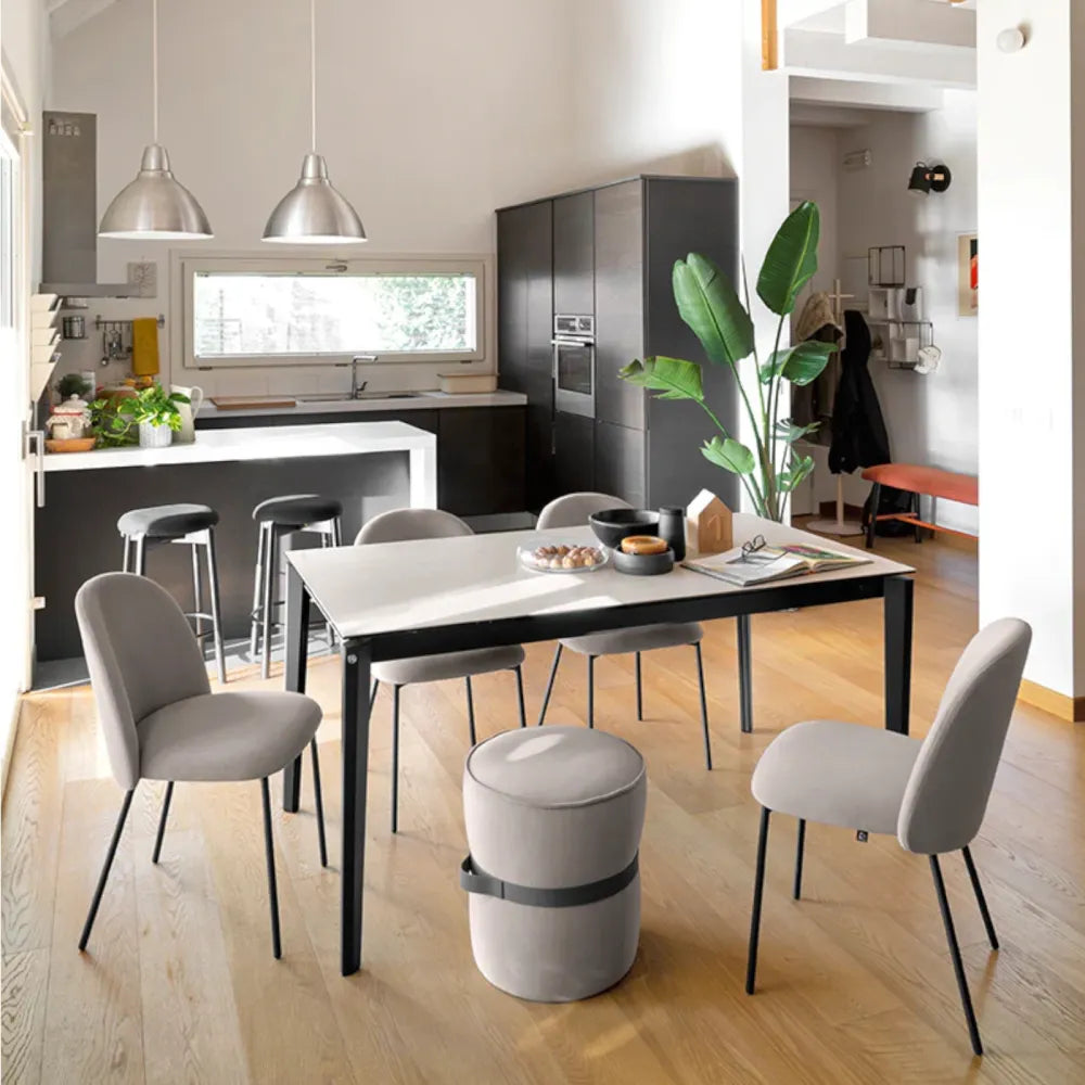Calligaris Connubia Pentagon Extending FAST Dining Table CB4800-R 160