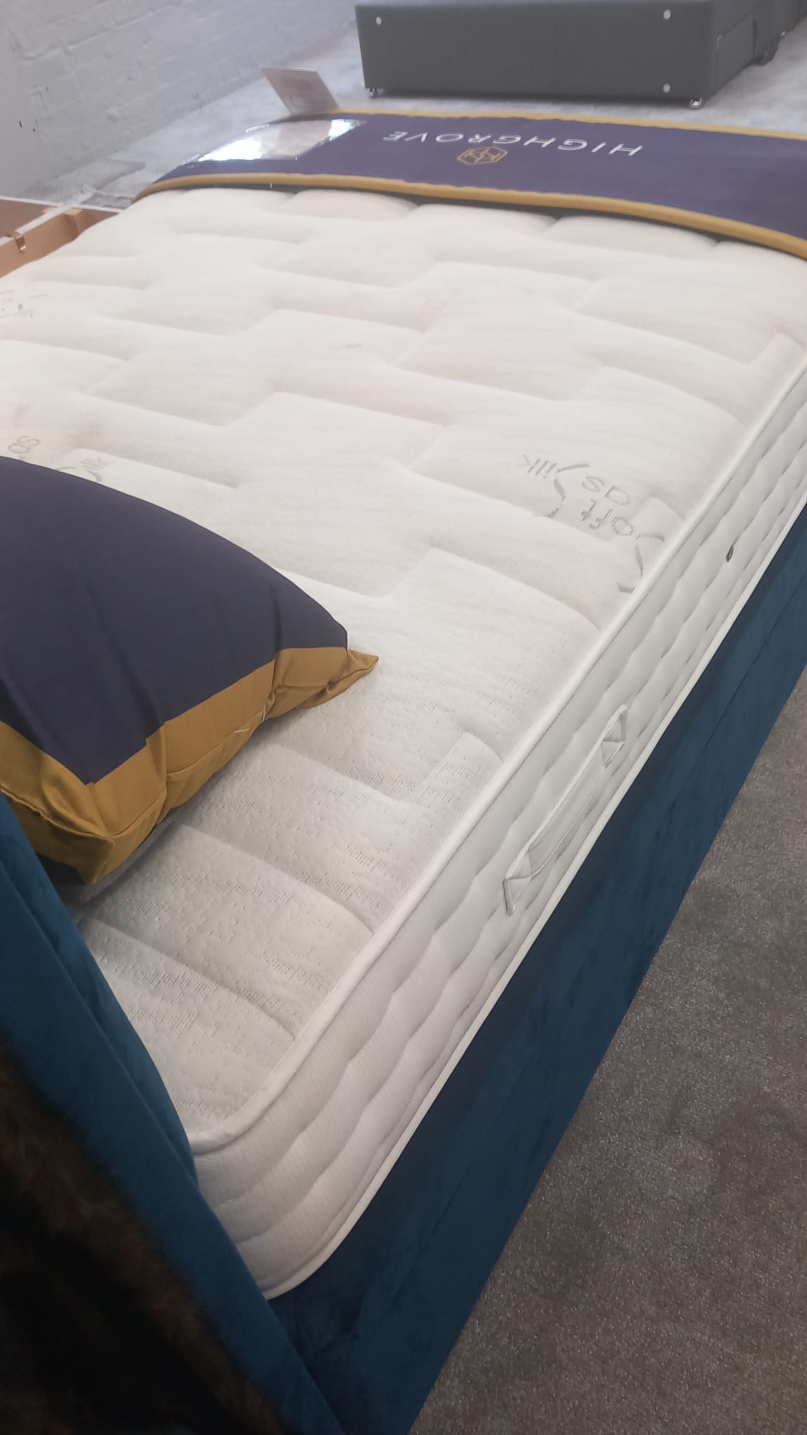 Highgrove Plaza Ottoman Divan Bed, Mattress &amp; Headboard -EX DISPLAY