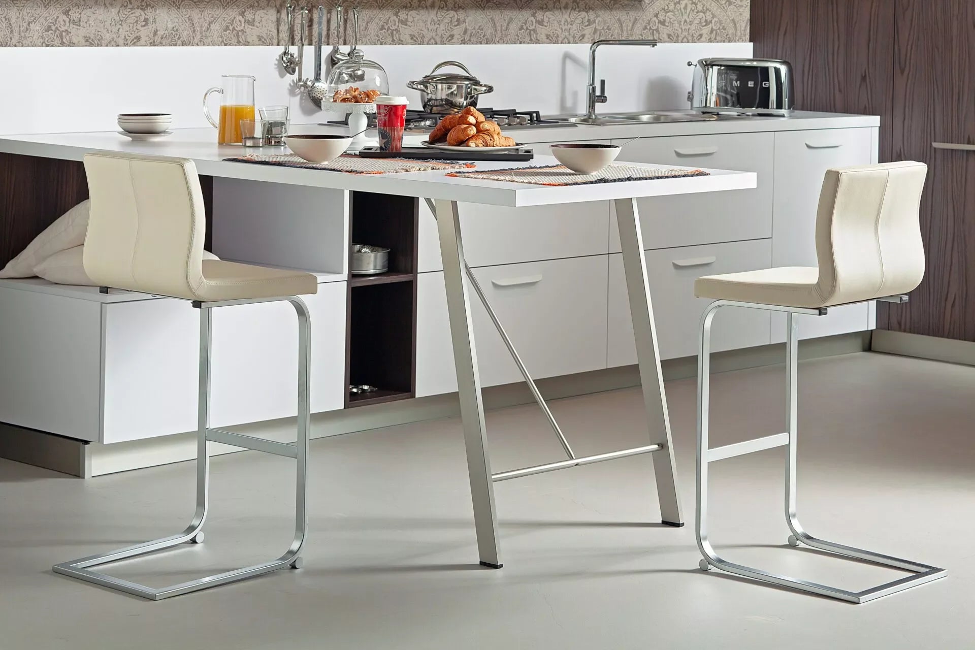 Peressini Quadra Fix Stool Fellini Home Ltd