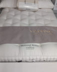 VISPRING Bedstead Realm Mattress with Bedstead Pad & 2 Wool Adjustable Pillows - Ex Display