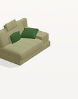 Fama Calessi Fabric Corner Sofa