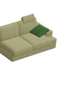 Fama Calessi Fabric Corner Sofa