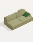 Fama Calessi Fabric Corner Sofa
