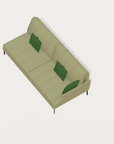Fama Luxor Fabric Sofa 107cm