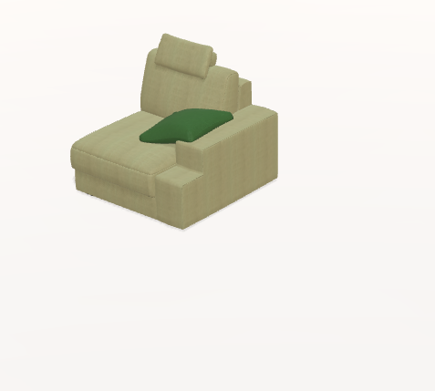 Fama Calessi Fabric Corner Sofa