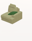 Fama Calessi Fabric Corner Sofa