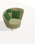Fama Volta Swivel Armchair