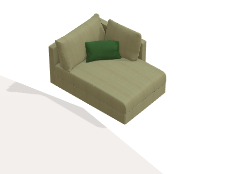 Fama Fedra Sofa and Corner Unit 105 cm