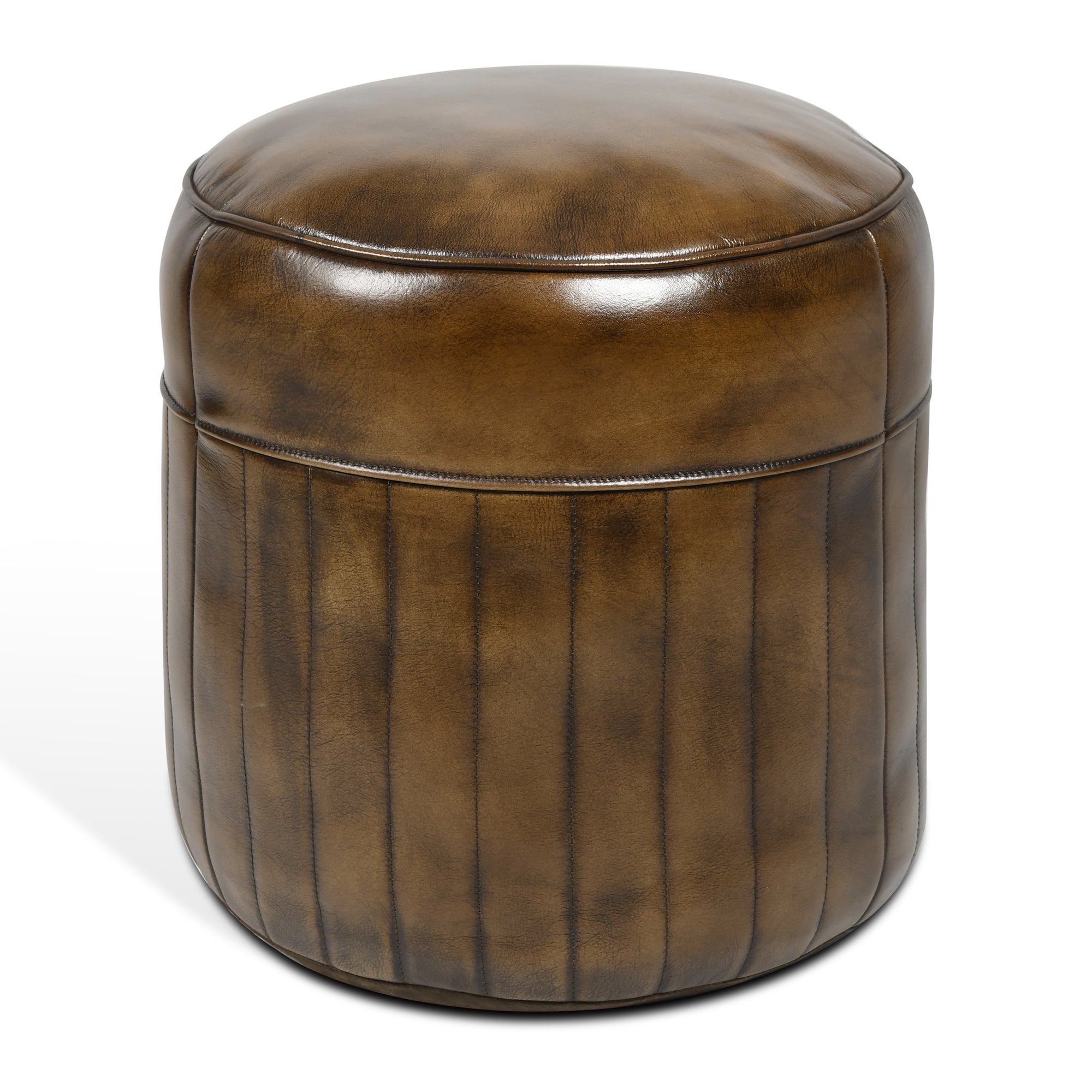 Saddle Round Footstool