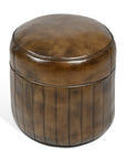 Saddle Round Footstool