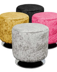Fellini Home Round Swivel Drum Footstool