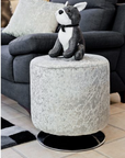 Fellini Home Round Swivel Drum Footstool