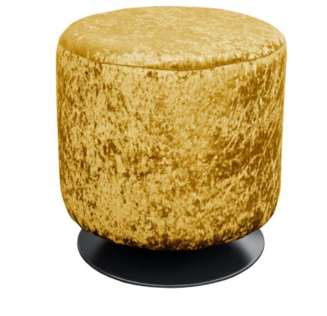 Fellini Home Round Swivel Drum Footstool