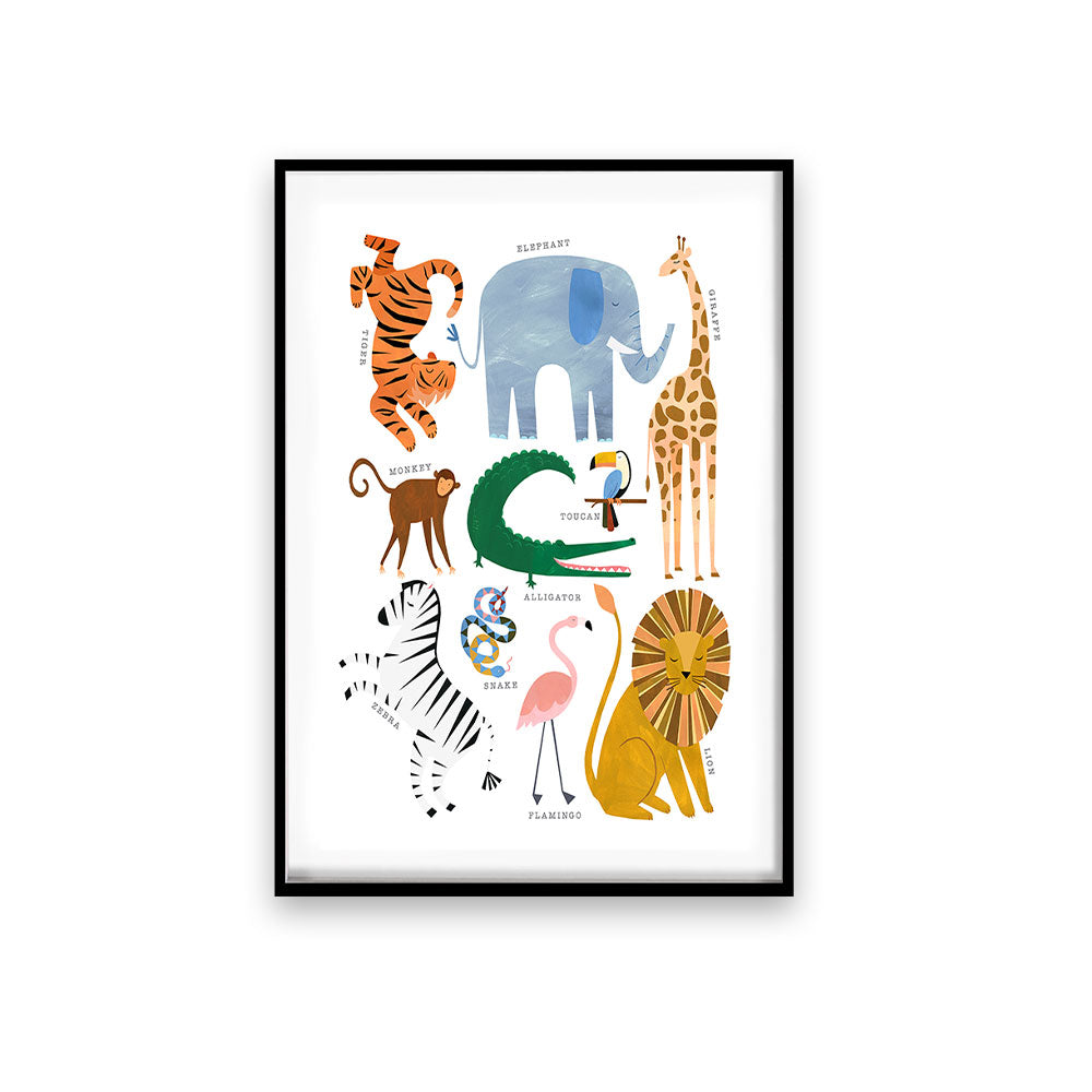 Ocean Publishing Animal Chart