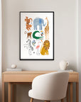Ocean Publishing Animal Chart