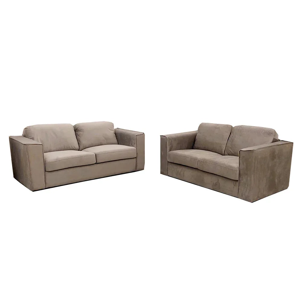 Hudson 3 &amp; 2 Seater Sofa with fixed back cushion