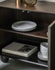Gallery Direct 4 Door Arc Sideboard