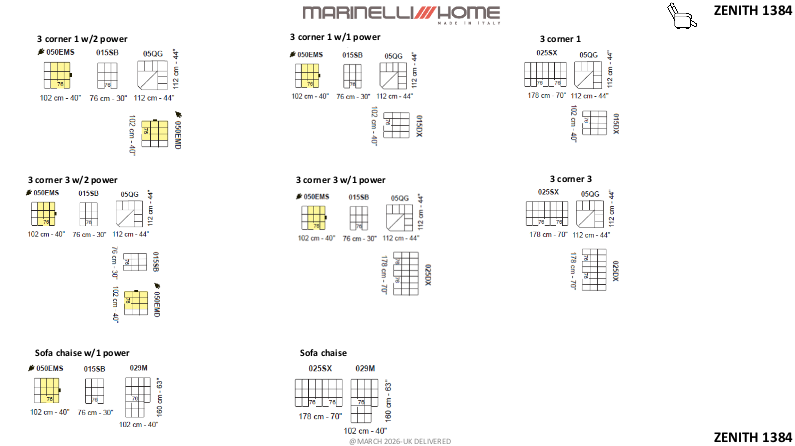 Marinelli Zenith Leather Sofa