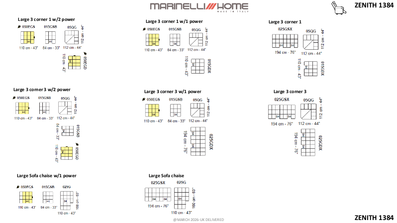 Marinelli Zenith Leather Sofa