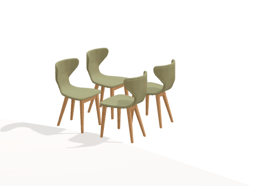 Fama Helga Stool and Chair