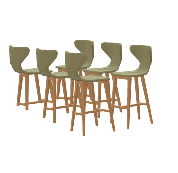 Fama Helga Stool and Chair