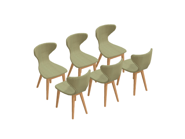 Fama Helga Stool and Chair
