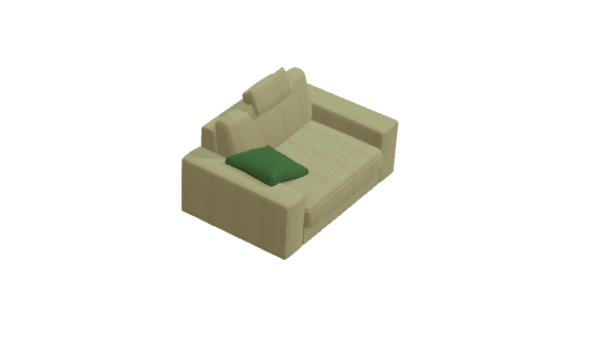 Fama Calessi Fabric Corner Sofa