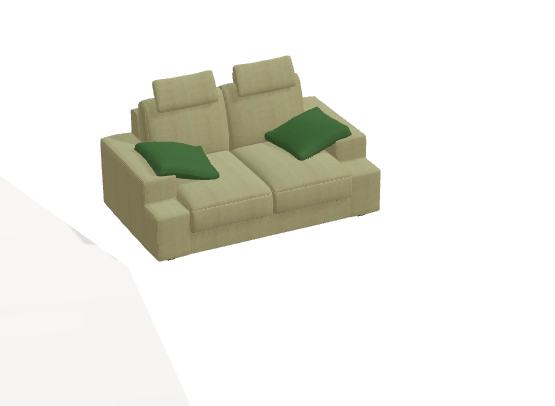 Fama Calessi Fabric Corner Sofa