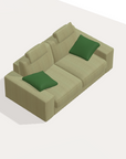 Fama Calessi Fabric Corner Sofa