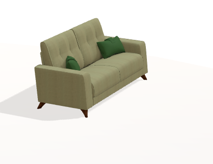 Fama Bari Fabric Sofa