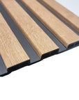 WPC Wood Effect Slatted Wall Panels