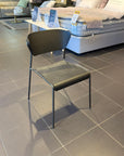 SCAB  -  Lisa Black Chair-  Ex Display 1 only