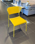 SCAB  -  Lisa Technopolymer Yellow Chair -  Ex Display 1 only