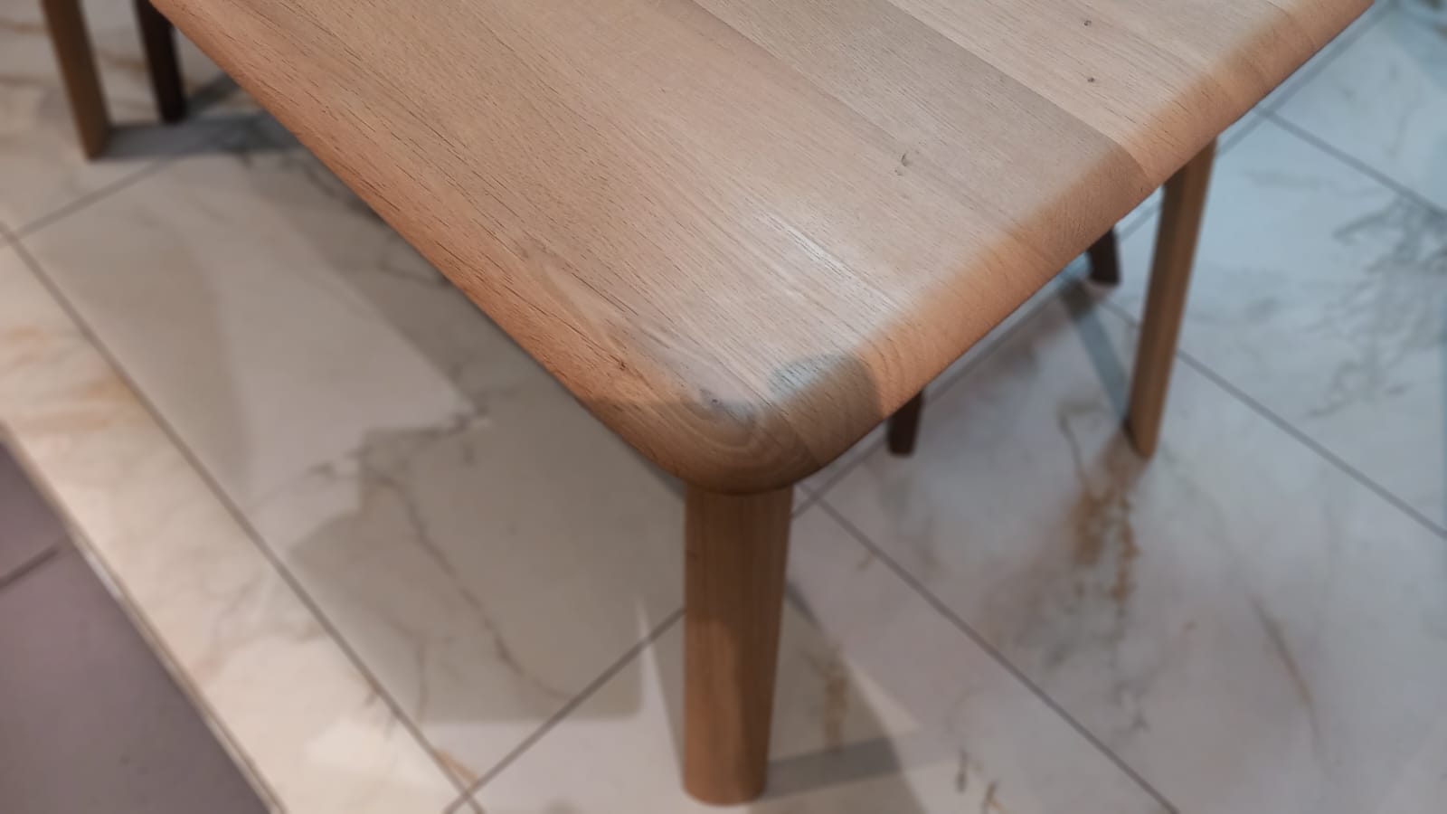 Ex Display - 1.4m Dining Table - White Oak