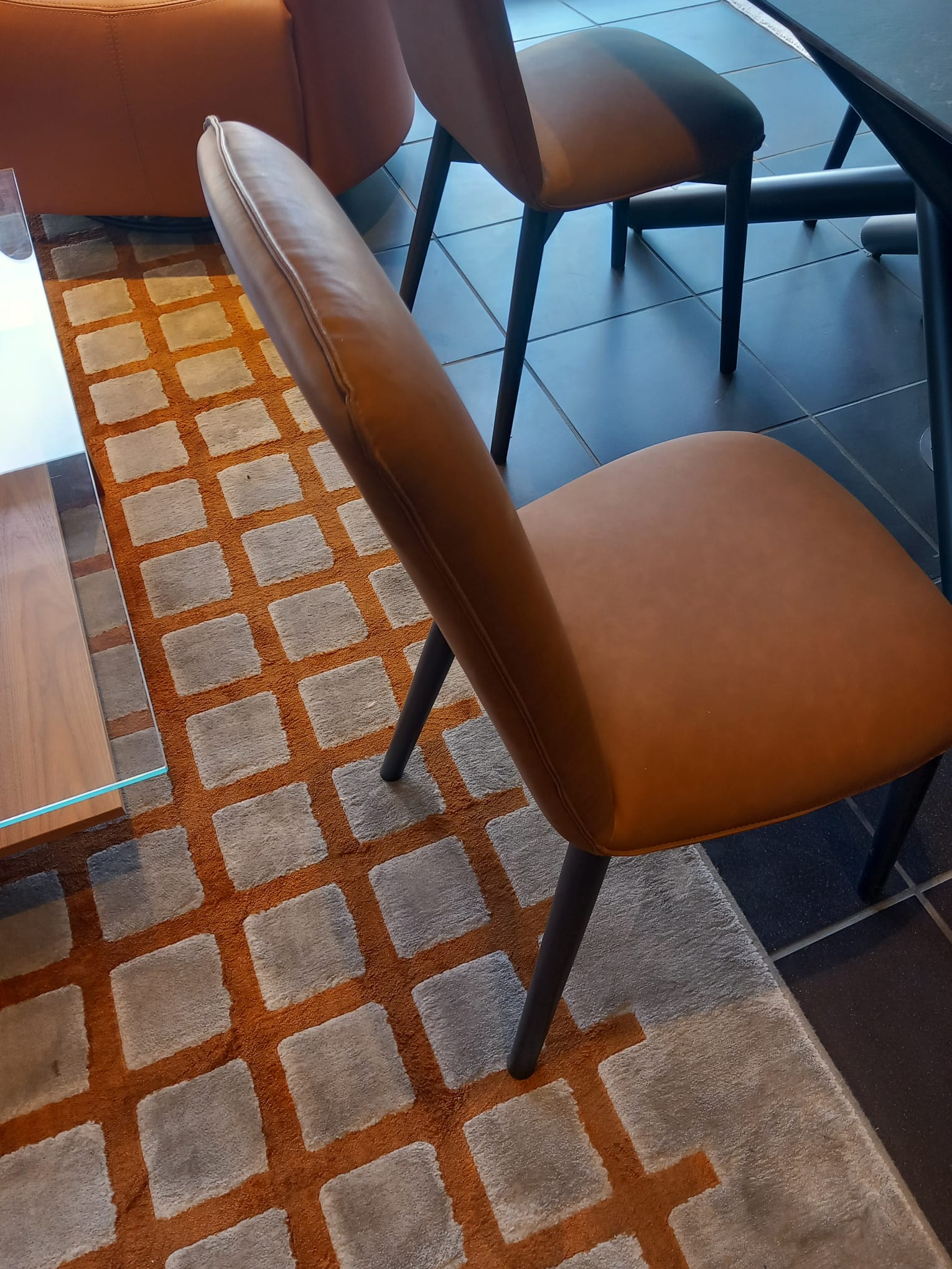 4 x Calligaris Connubia Riley Dining Chairs EX - DISPLAY