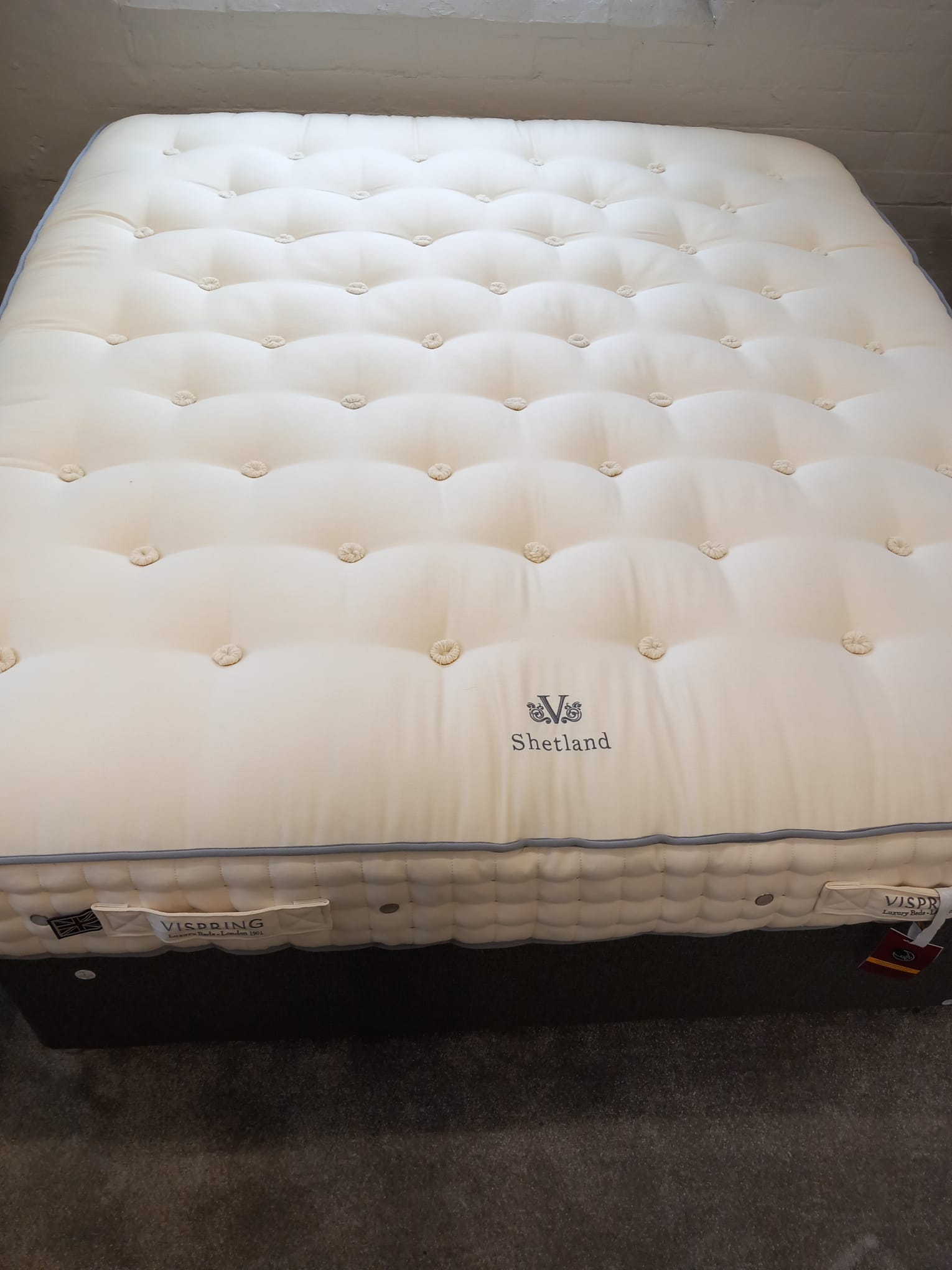 VISPRING Shetland Super King Mattress - EX DISPLAY 1 only